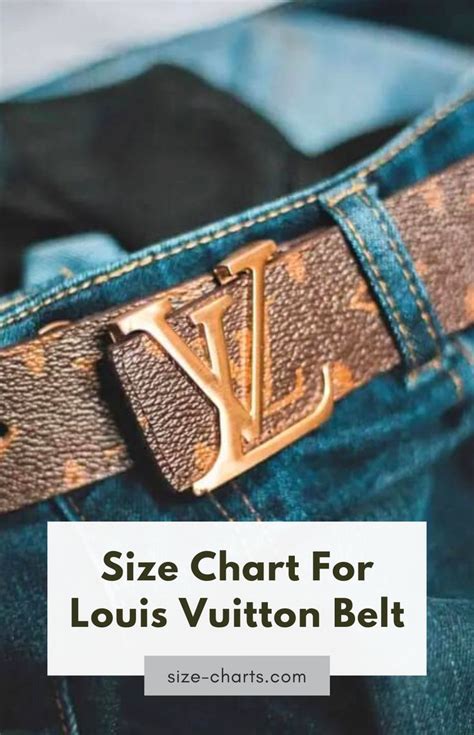 normal belt sizes to lv sizes|Lv Belt size chart men's.